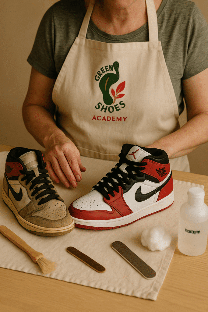 Restaurando o clássico Air Jordan 1